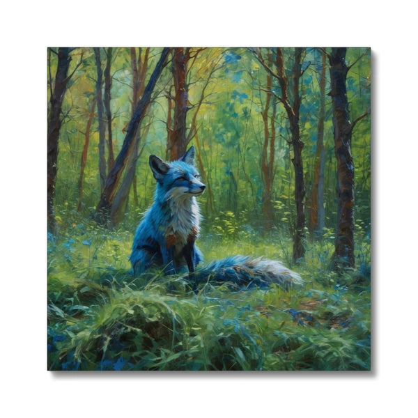 Blue Fox Canvas